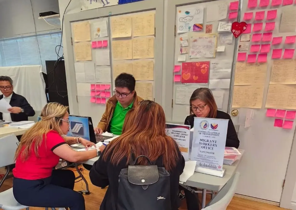 MWO Vancouver joins Philippine Consulates in Outreach Missions to serve Migrant Workers in Victoria and Edmonton