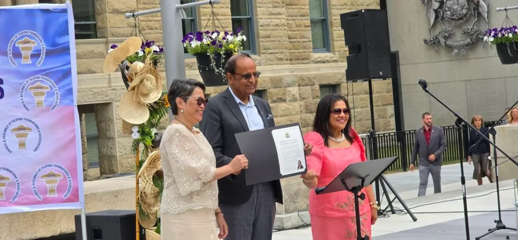 ATM Philippine Independence Day Flag Raising @Calgary City Hall