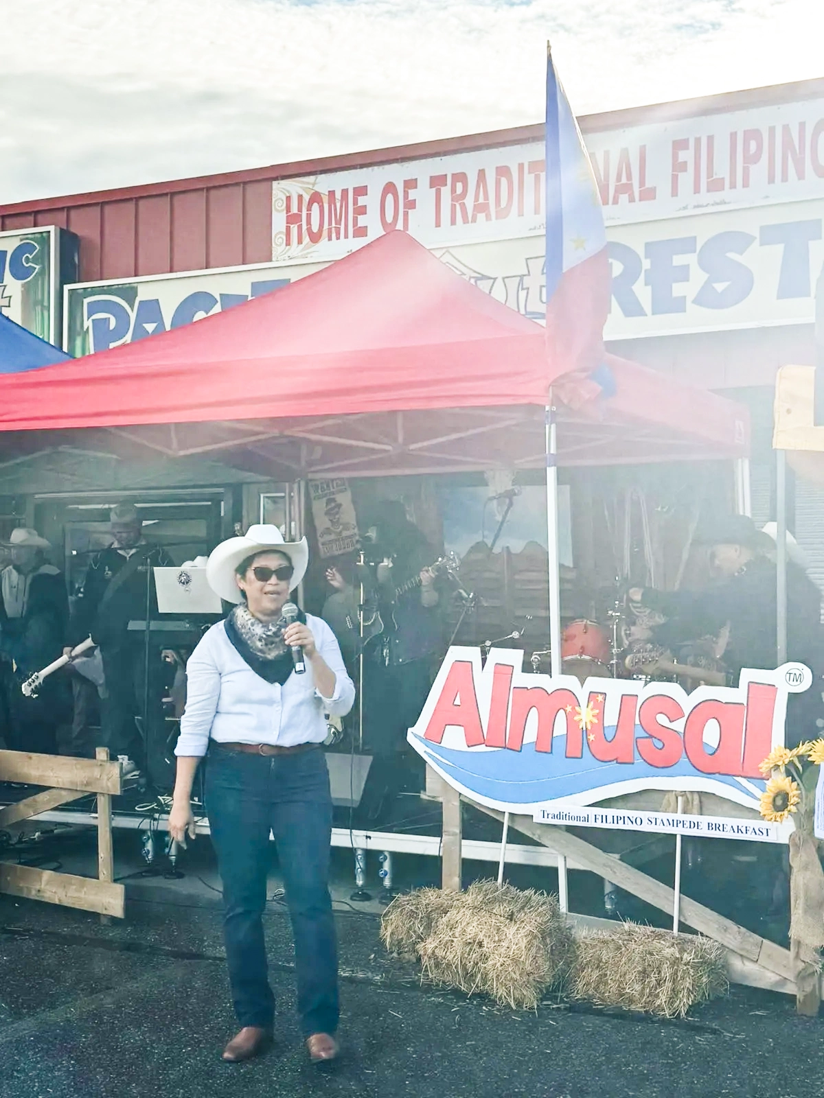 Consul General Emma R. Sarne attended the 10th year of ALMUSAL organized by Pacific Hut and PIOCC Sulong Kalayaan Society