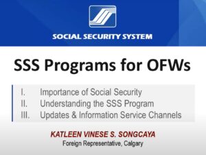 Information on the various services of the Social Security System Calgary