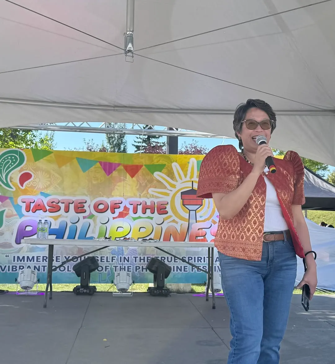 Consul General Emma R. Sarne joined the vibrant celebration of Filipino flavors at the Taste of the Philippines 2025