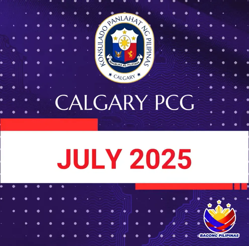 Take a look at the various highlights by your Philippine Consulate General in Calgary for the month of July 2025.