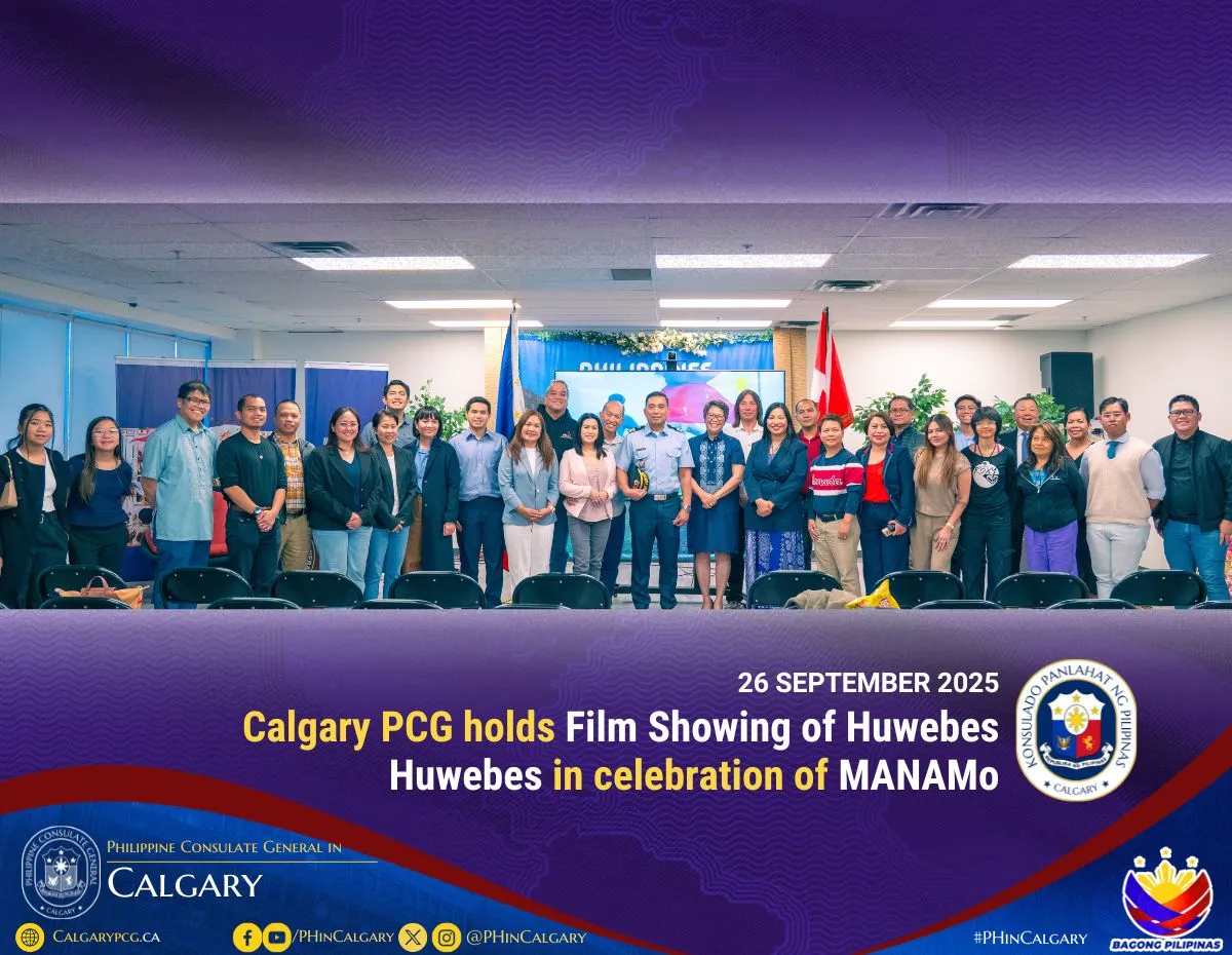 “Huwebes” Showcased in PCG Calgary’s Celebration of Maritime and Archipelagic Nation Awareness Month (MANA Mo)