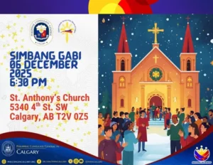 Simbang Gabi on 06 December 2025