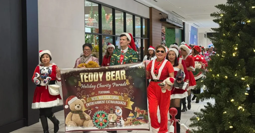 Teddy Bear Holiday Charity Parade at Sunridge Mall