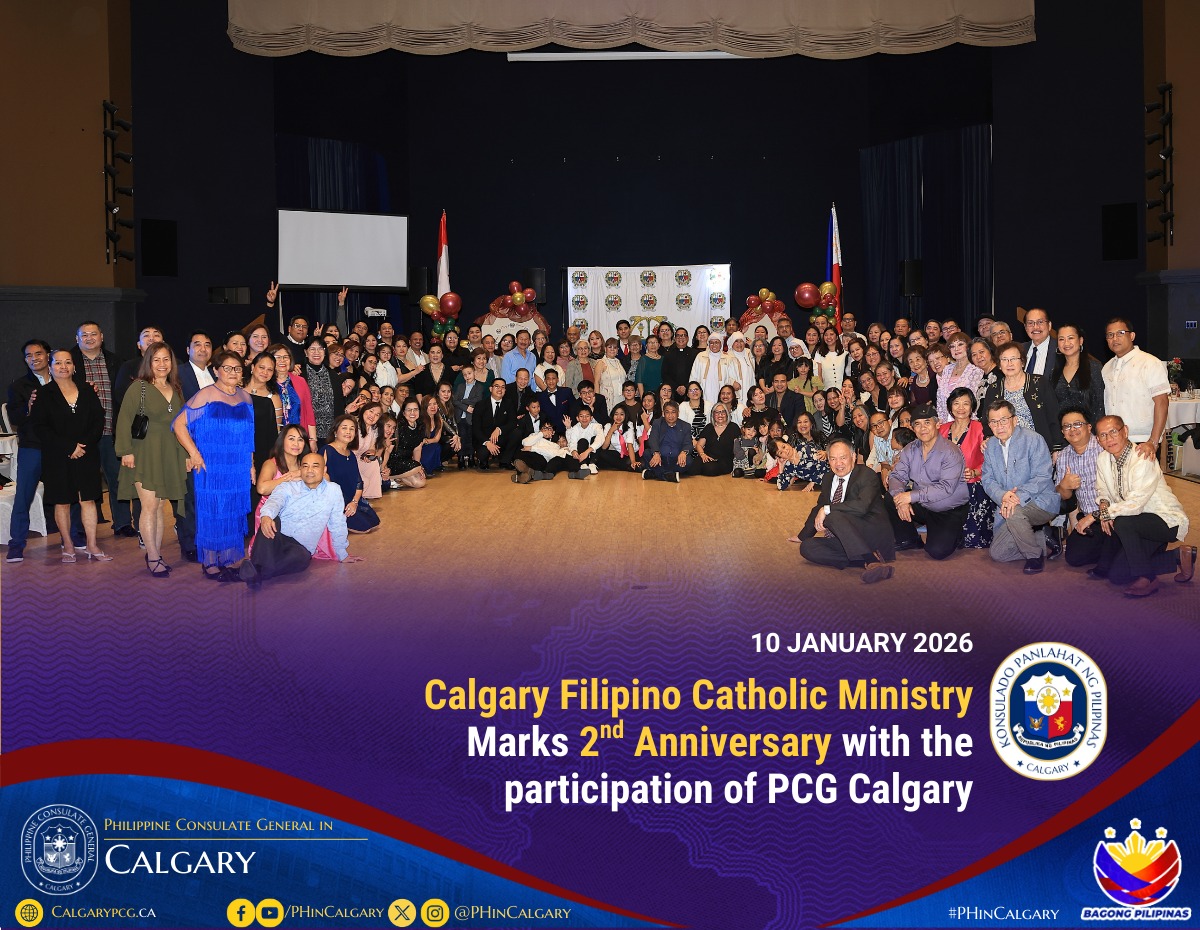 Calgary Filipino Catholic Ministry Marks Second Anniversary with the Participation of PCG Calgary