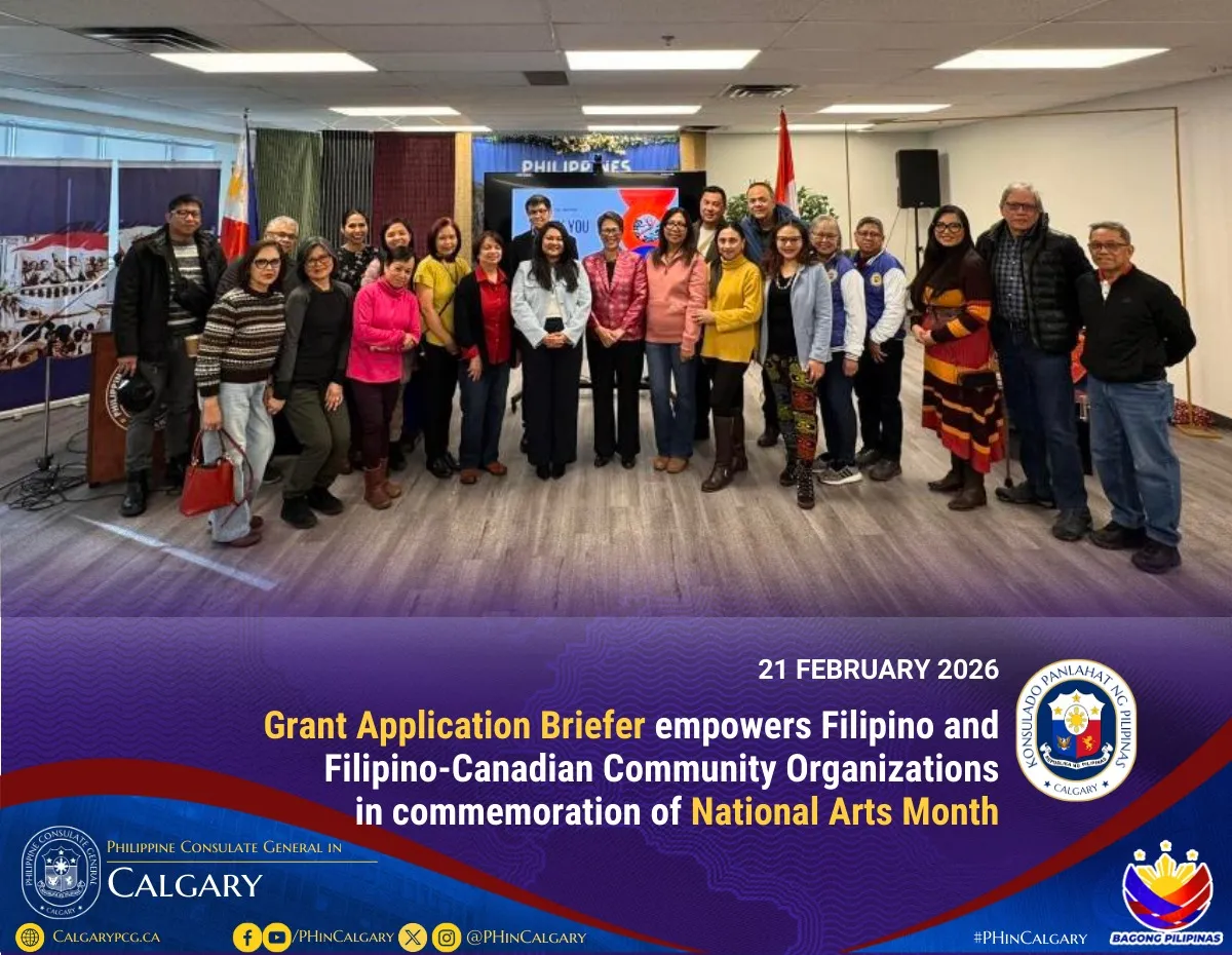 Grant Application Briefer Empowers Filipino and Filipino-Canadian Community Organizations in Commemoration of National Arts Month