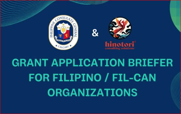 Grant Application Briefer at the Philippine Consulate General, Calgary