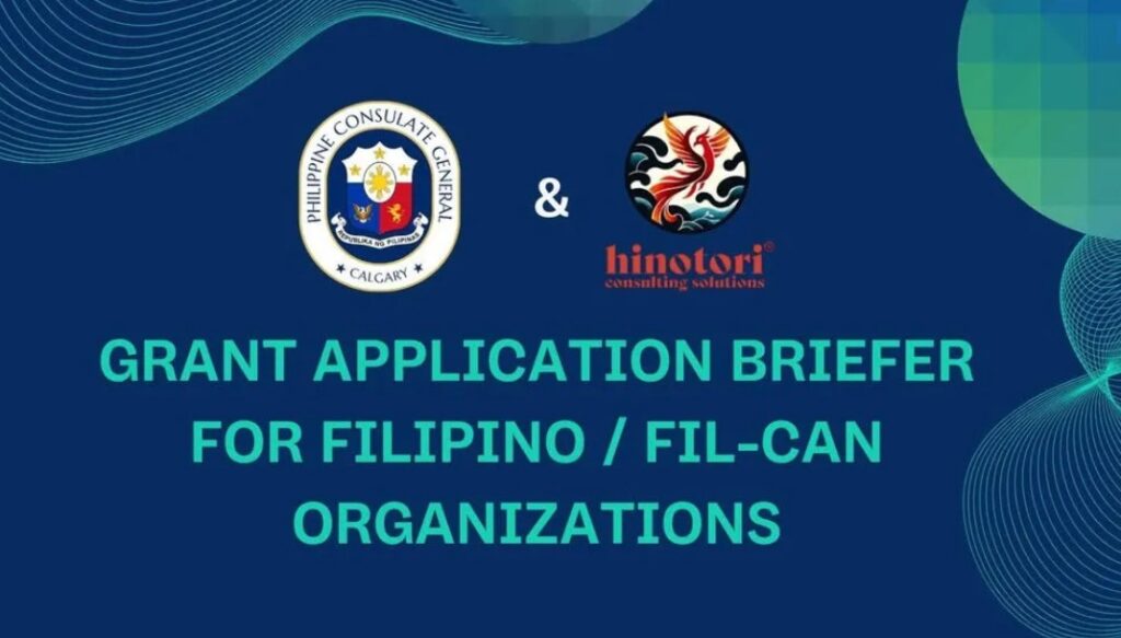 Grant Application Briefer at the Philippine Consulate General, Calgary