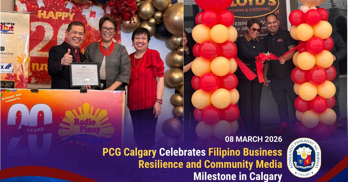 PCG Calgary Celebrates Filipino Business Resilience and Community Media Milestone in Calgary