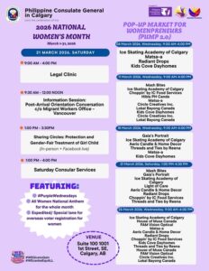 March is National Women’s Month 2026!