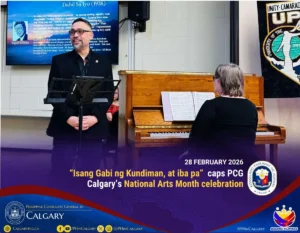 Isang Gabi ng Kundiman, at iba pa caps PCG Calgary’s National Arts Month celebration
