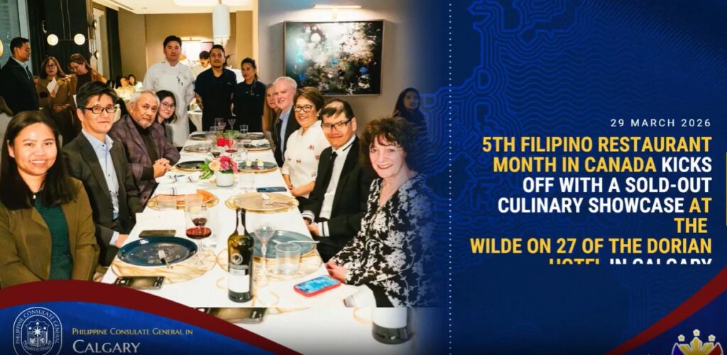 5th Filipino Restaurant Month in Canada Kicks Off with a sold-out Culinary Showcase at the Wilde on 27, Dorian Hotel, Calgary