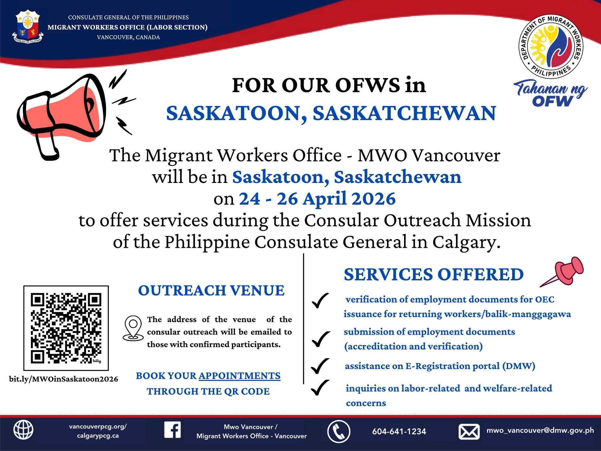 MWO Vancouver will be in Saskatoon, Saskatchewan, on 𝟐𝟒-𝟐𝟔 𝐀𝐩𝐫𝐢𝐥 𝟐𝟎𝟐𝟔