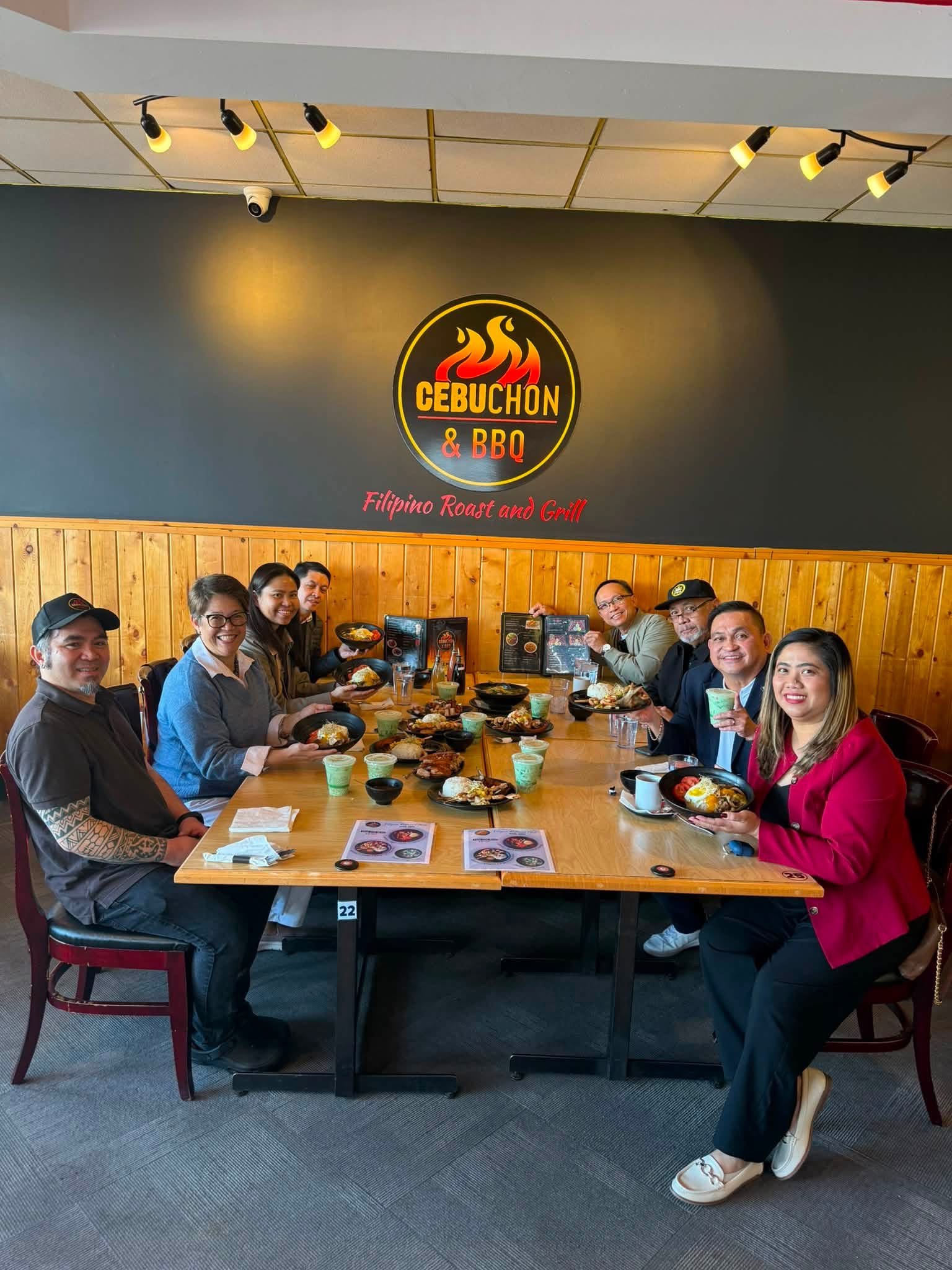 Consul General Emma Sarne in Edmonton to show support for the Filipino Restaurant Month in Canada FRMC