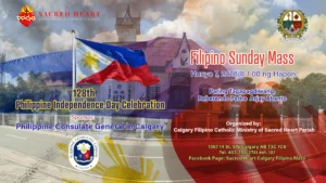 Filipino Mass at Sacred Heart Church, Calgary (June 7, 2026 at 1:00 P.M.)
