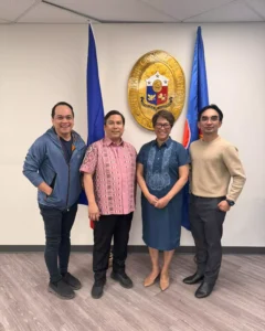 Filipino artist Rommel Serrano, together with Binhi ng Lahi Folkloric Dance Ensemble