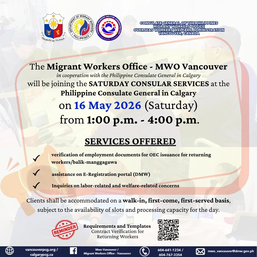 For our migrant workers in Alberta