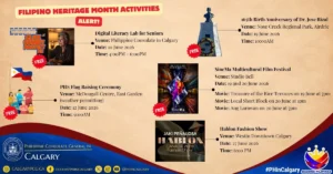 Filipino Heritage Month Activities 2026