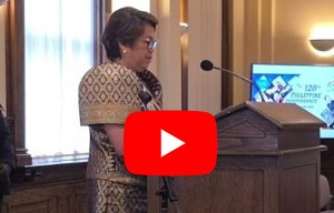 128th Philippine Independence Day Flag Raising Ceremony, McDougall Centre, Calgary, Alberta