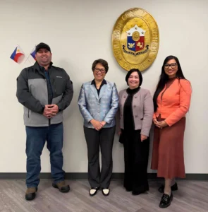 Consul General Emma Sarne and Consul Vida Verzosa met with Mr. Will Bruwer of Capitech Holdings Ltd.