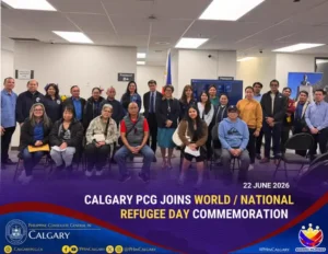 Calgary PCG joins World / National Refugee Day Commemoration