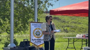 165th Birth Anniversary of Dr. Jose Rizal through a wreath laying ceremony held at the Dr. Rizal’s Monument located in Nose Creek Regional Park, Airdrie, Alberta.