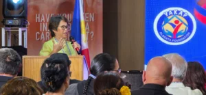 Consul General Emma Sarne at the 128th Philippine Independence Day Festival 2026
