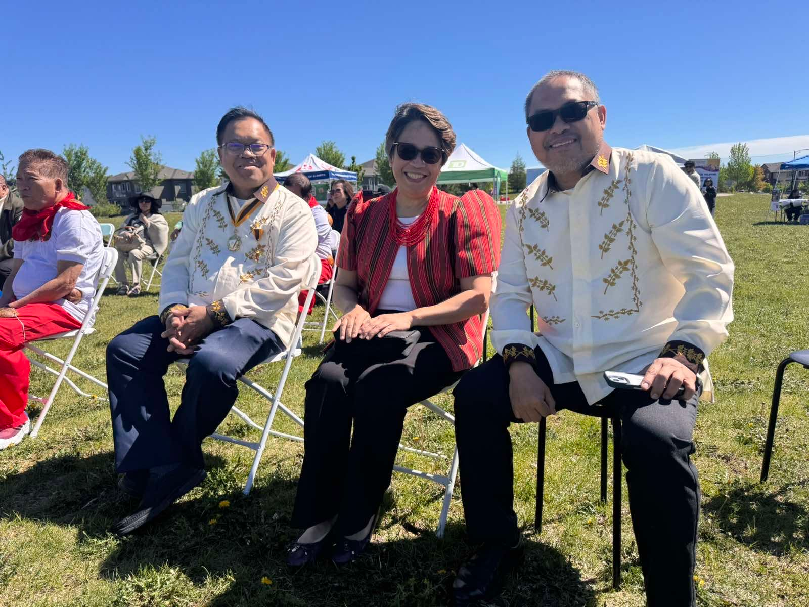 Consul General Emma R. Sarne at 8th Filipino Heritage Month organized by the Mabuhay Park Society of Alberta in Edmonton.