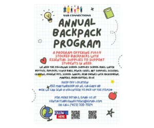 Registration for 2026 Backpack Program is now open