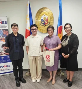 Mr. Kev Alay-Ay paid a courtesy visit to Consul General Emma Sarne