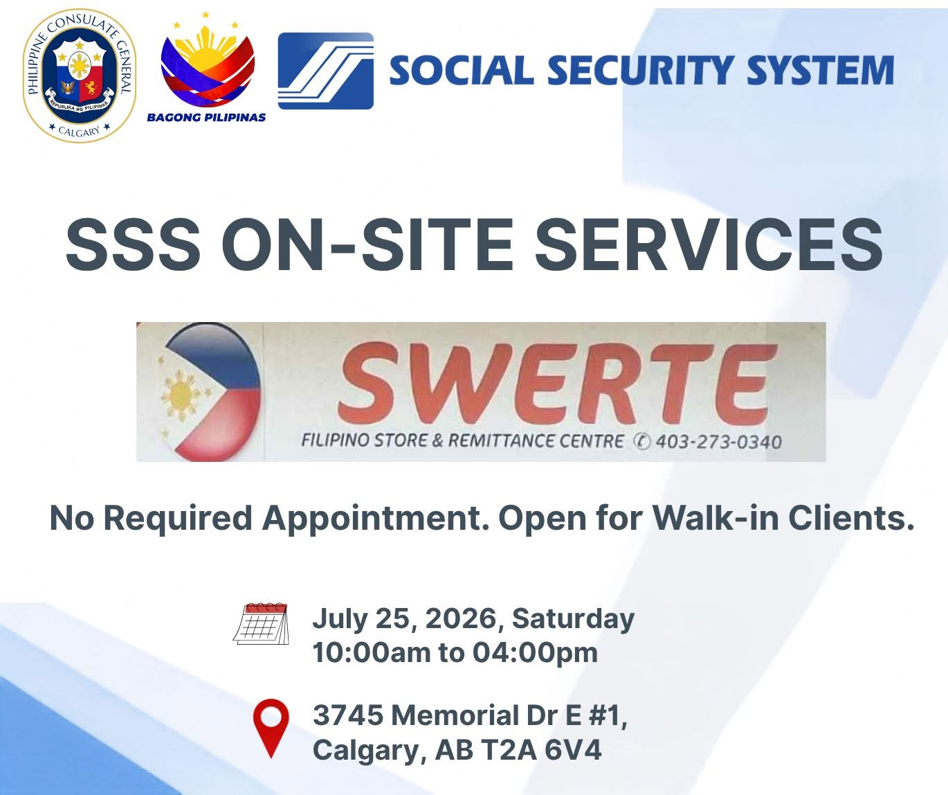 Advisory to all SSS transacting members: