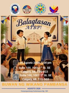 Balagtasan, atbp. hatid ng Philippine Consulate General in Calgary at ng Philippine Cultural Center Foundation (PCCF)