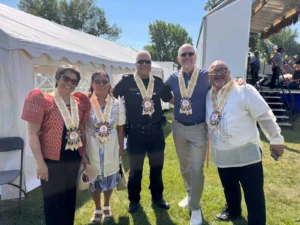Consul General Emma Sarne participated in the 2026 Fiesta Lethbridge Extravaganza