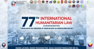 The Philippine Consulate General in Calgary joins the commemoration of the International Humanitarian Law (IHL) Day