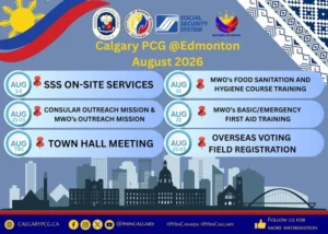 To our Kababayan living and working in Edmonton and the surrounding areas!