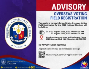 Overseas Field Voting Registration