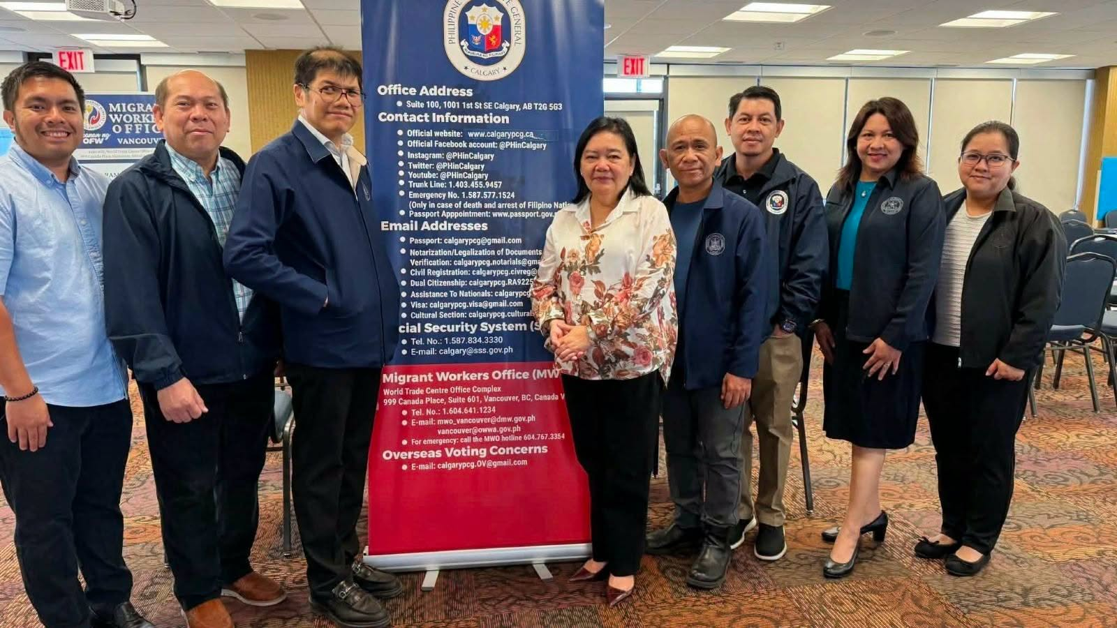 PCG’s 3-day Consular Outreach Mission to Edmonton