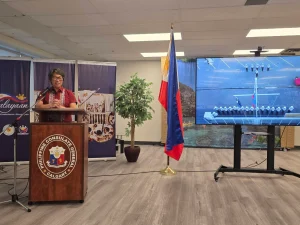 Philippine Coast Guard (PCG) and the Philippine Coast Guard Auxiliary (PCGA) Alberta Division paid a courtesy call on Consul General Emma Sarne.