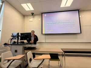 Professor Jay Batongbacal conducted a lecture at the University of Alberta on Principles and Power: The 2016 South China Sea Arbitration and the Future of the Global International Order.