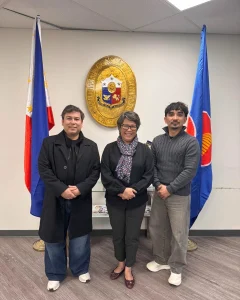 The founders of Binhi ng Lahi are welcomed by Consul General Emma R. Sarne for another exciting collaboration.