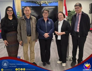 The Philippine Consulate General in Calgary welcomes the arrival of Ms. Lenore RS Lim.
