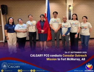 Calgary PCG conducts a Consular Outreach Mission to Fort Mcmurray, AB